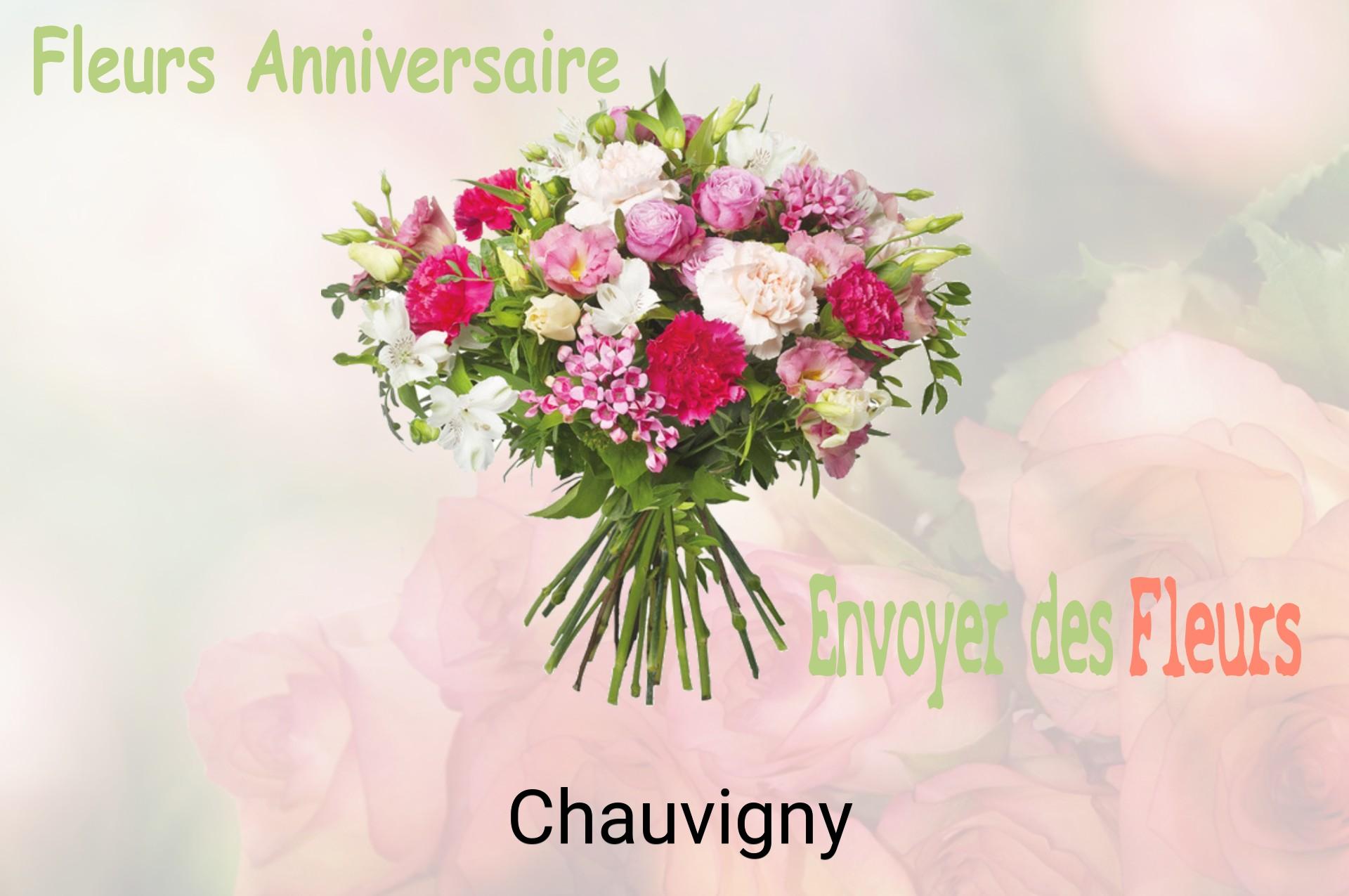 Bouquet de fleurs d’anniversaire livré à Chauvigny